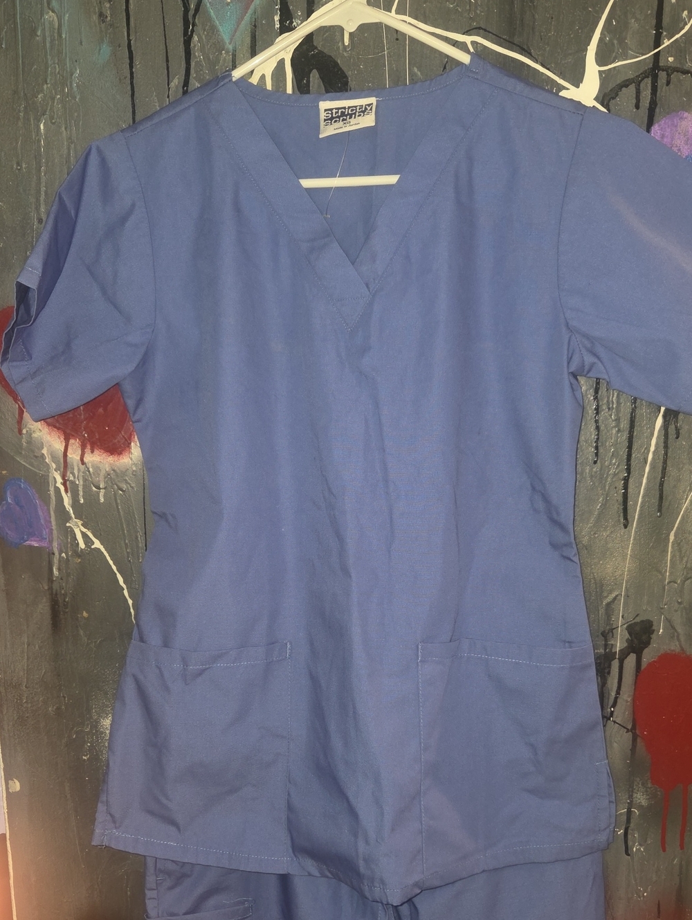 Scrubs Women's V-Neck Jumpsuit - Blue